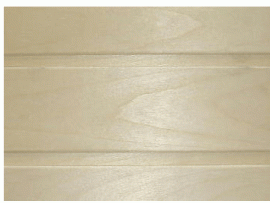 North European Aspen is ideal for distinctive      appearance. Featured item is ½" X 4" (12 x 95 mm)   TGV wall panelling.